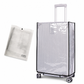 🧳 50% OFF! ✨ Thickened Waterproof Clear PVC Luggage Cover – Heavy-Duty Scratch & Abrasion Defense, High-Clarity Crystal Transparency & Precision Handle Cutouts – Snug Tailored Fit for 18" to 30" Suitcases ✈️