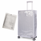 🧳 50% OFF! ✨ Thickened Waterproof Clear PVC Luggage Cover – Heavy-Duty Scratch & Abrasion Defense, High-Clarity Crystal Transparency & Precision Handle Cutouts – Snug Tailored Fit for 18" to 30" Suitcases ✈️