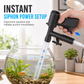 🐠 50% OFF! ✨ Pneumatic Aquarium Gravel Cleaner & Fish Tank Water Changer Set – Semi-Automatic Hand Siphon Pump & Sand Washer Pipe 🌊
