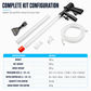 🐠 50% OFF! ✨ Pneumatic Aquarium Gravel Cleaner & Fish Tank Water Changer Set – Semi-Automatic Hand Siphon Pump & Sand Washer Pipe 🌊