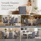 🪑 50% OFF! ✨ Stretch Jacquard Dining Chair Cover – Thickened Cat Scratch Resistant Slipcover with Ultra-Elastic Wrinkle-Free Fit – Modern Geometric Texture in 6 Colors for Straight-Back Chairs 🛡️