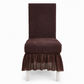 🪑 50% OFF! ✨ Thickened Stretch Chair Cover with Ruffled Skirt – Elegant Jacquard Knit Dustproof Slipcover with Widened Elastic Band, Pet-Proof Shield & Flawless Form-Fitting Contour – Universal Sizes in Multiple Colors 🛡️