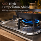 🍳 50% OFF! ✨ 10-Pack Heavy-Duty Aluminum Foil Gas Stove Burner Liners – Heat-Resistant Oil-Proof Cooktop Protectors with Deep Well Spill Capture – Reusable Wipe-Clean or Disposable in Round & Square 🧼