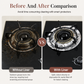 🍳 50% OFF! ✨ 10-Pack Heavy-Duty Aluminum Foil Gas Stove Burner Liners – Heat-Resistant Oil-Proof Cooktop Protectors with Deep Well Spill Capture – Reusable Wipe-Clean or Disposable in Round & Square 🧼
