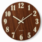 🔥Limited-Time Offer🕰️12-Inch Silent Wooden Wall Clock – Luminous Glow & MDF Wood Grain✨