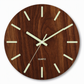 🔥Limited-Time Offer🕰️12-Inch Silent Wooden Wall Clock – Luminous Glow & MDF Wood Grain✨