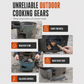 ⛺ 50% OFF! ✨ Heavy-Duty Portable Wood & Charcoal Camping Stove – High-Efficiency Bottom Draft Airflow for Smoke-Reduced Combustion, Thickened Anti-Warp Carbon Steel & Versatile 3-in-1 Boil Grill Simmer – Dual-Fuel Outdoor BBQ & Heating Burner 🪵