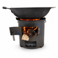 ⛺ 50% OFF! ✨ Heavy-Duty Portable Wood & Charcoal Camping Stove – High-Efficiency Bottom Draft Airflow for Smoke-Reduced Combustion, Thickened Anti-Warp Carbon Steel & Versatile 3-in-1 Boil Grill Simmer – Dual-Fuel Outdoor BBQ & Heating Burner 🪵