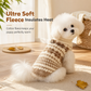 ⏳ LIMITED-TIME 50% OFF ⏰ Autumn Winter Thick High-Neck Pet Sweater – Cosy Insulating Cotton Fleece Vest with Integrated Back Strap Leash Ring, Ergonomic Snug Fit & Elasticized Belly Cutouts – Sizes XS-2XL for Small Dogs & Cats 🐶🐱✨