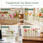 🌸✨ PROMO FLASH : 50% DE RÉDUCTION ! Vase à Tubes à Essai en Verre Borosilicate avec Charnières Flexibles – Modulable et Transparent, Brosse de Nettoyage Incluse for une Déco Végétale Créative et Épurée ✨