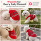 🐾 50% OFF! ✨ Cozy Warm Fleece Dog Sweater Vest with Built-in Leash D-Ring – Cloud-Soft Thermal Polar Fleece, Snug Ribbed Collar & Ergonomic Sleeveless Step-In Design – "Love Daddy/Mommy" Embroidery, 3 Colors & Sizes XS-3XL 🐶