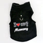 🐾 50% OFF! ✨ Cozy Warm Fleece Dog Sweater Vest with Built-in Leash D-Ring – Cloud-Soft Thermal Polar Fleece, Snug Ribbed Collar & Ergonomic Sleeveless Step-In Design – "Love Daddy/Mommy" Embroidery, 3 Colors & Sizes XS-3XL 🐶