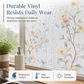 🌈 50% OFF! ✨ 3D Rainbow Window Privacy Film – Glue-Free Static Cling Frosted Glass Sticker with Laser-Etched Prismatic Facets & Magnolia Floral Pattern, Blocks 96% UV Rays & Soft Glare – Removable Reusable Semi-Private Decal for Home & Office 🌸