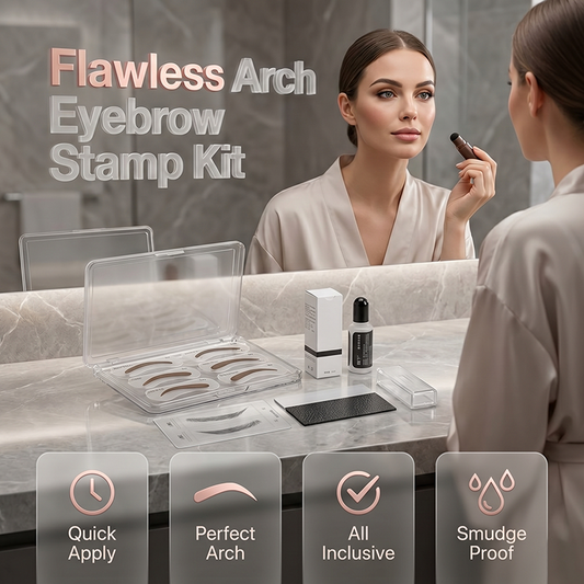 ✨ 50% OFF! 💖 Precision Eyebrow Stamp Kit with Stencils & Smudge-Proof Formula – Perfectly Symmetrical Brows Single Press, 24H Waterproof High-Adhesion Pigment, 4 Brow Styles & 4 Shades, Zero-Skill Beginner Friendly – Compact Travel Set 🎯