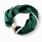 📿 50% OFF! 🧣 Pearl Scarf Necklace – Timeless Elegance with Adjustable Bow Design, Piercing-Free Jewellery, Versatile Style for Daily Wear & Special Occasions – Classic Pearl Accent 🤍