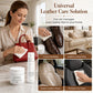 ✨ 50% OFF! Professional Leather Cleaner & Nourishing Care Cream Set – 2-Step Spa Treatment, Coconut Oil Foam Lifts Stains & Lanolin Cream Restores Softness – 200ml + 150ml for Bags Jackets Shoes & Car Seats 👜