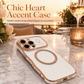 💖 50% OFF! ✨ Luxury Electroplated Wavy Border Magnetic Phone Case – Scalloped Anti-Drop Grip, Built-in Strong Magnetic Charging Alignment, Raised Camera Lens Protection & Anti-Yellowing Coating – 7 Colors for iPhone 15-18 Series 📱