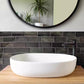 🍳 50% OFF! ✨ Heat-Resistant Peel & Stick Kitchen Backsplash Tiles Protector – 100% Oil-Proof Waterproof PET Shield, Instant DIY No Grout Mortar Mess, Effortless Wipe-to-Clean & Trimmable Custom Fit – 11.4"×9.1" 5 Colors 🏠