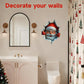 🎅 50% OFF! ✨ 3D Bursting Santa Holiday Wall Sticker Decal – Ultra-Realistic Broken-Brick Optical Illusion, 100% Damage-Free Residue-Free Removal, Instant 30-Second Peel & Stick & Waterproof Eco-PVC – 11.4"×9.8" 🎄