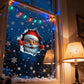 🎅 50% OFF! ✨ 3D Bursting Santa Holiday Wall Sticker Decal – Ultra-Realistic Broken-Brick Optical Illusion, 100% Damage-Free Residue-Free Removal, Instant 30-Second Peel & Stick & Waterproof Eco-PVC – 11.4"×9.8" 🎄