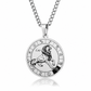 ♌ 50% OFF! ✨ Stainless Steel Spinning 12 Zodiac Medallion Pendant Necklace – Interactive Rotatable Kinetic Disc, Deep Laser-Etched Astrological Symbols, Surgical-Grade 316L Titanium Steel Waterproof & 23.6" Chain – All 12 Signs 🌌