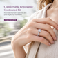 💍 50% OFF! ✨ Vintage Full Pavé Cushion-Cut Zircon Stackable Ring Set – AAAAA Cubic Zircon Diamond-Grade Sparkle, Modular Stacking Wear Nested or Solo, Hypoallergenic Tarnish-Resistant Rhodium Plated – US 5-9 💎