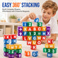 🧲 50% OFF! ✨ 40-Piece Magnetic Alphabet & Number STEM Learning Cubes Set – 360° Omnidirectional Frustration-Free Stacking, 26 Letters 9 Numbers Math Symbols, Child-Safe ABS Encapsulated Magnets & Portable Metal Tin – 3+ Years 🧩