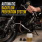 Motorcycle Hydraulic Brake Bleeder Tool with One Way and Fluid Extraction Hose