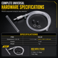Motorcycle Hydraulic Brake Bleeder Tool with One Way and Fluid Extraction Hose