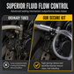 Motorcycle Hydraulic Brake Bleeder Tool with One Way and Fluid Extraction Hose
