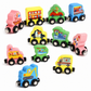 🚂 50% OFF! ✨ Magnetic Wooden Montessori Number Train Set for Toddlers – 100% Natural Splinter-Free Hardwood, Instant Magnetic Snap Couplers, Number Recognition 0-9/1-10 & Fine Motor Skills – Ages 3+ 🔢