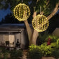 ✨ Hanging LED Light Balls | Foldable Warm-Toned and Multicolored Decorative Lights