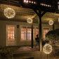 ✨ Hanging LED Light Balls | Foldable Warm-Toned and Multicolored Decorative Lights