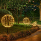 ✨ Hanging LED Light Balls | Foldable Warm-Toned and Multicolored Decorative Lights