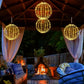 ✨ Hanging LED Light Balls | Foldable Warm-Toned and Multicolored Decorative Lights