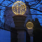 ✨ Hanging LED Light Balls | Foldable Warm-Toned and Multicolored Decorative Lights