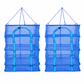 Multi Layer Foldable Hanging Mesh Drying Net Cage with Hook Thickened Nylon Mosquito and Fly Proof