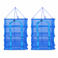 Multi Layer Foldable Hanging Mesh Drying Net Cage with Hook Thickened Nylon Mosquito and Fly Proof