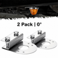 📢📢50% OFF !! ⏰Universal 304 Stainless Steel L-Shaped Watermelon LED Light Brackets for Truck Underglow Chassis Lights 2-Pack