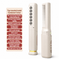Cordless Hair Straightener Brush, Rechargeable Straightening Comb, Anti-Scald, 3 Heat Settings