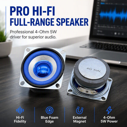 📢📢 50% OFF🔊52mm Full-Range Speaker Driver – External Magnet Audio Speaker Unit