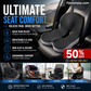 🚗 50% OFF! ✨ Ergonomic Non-Slip Memory Foam Car Seat Cushion – Orthopedic Sciatica & Tailbone Pressure Relief, High-Density Rebound Foam & Breathable 3D Mesh – Anti-Slip Silicone Base for Cars, Office & Gaming Chairs 💺