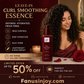 ✨ 50% OFF! ✨ Nourishing Leave-In Hair Smoothing Essence – Frizz Control Curl Defining Treatment with 9 Botanical Oils, Lightweight Non-Greasy Hydration & Perfume-Grade French Rose Fragrance – No-Rinse Instant Salon-Sleek Curls 👱‍♀️