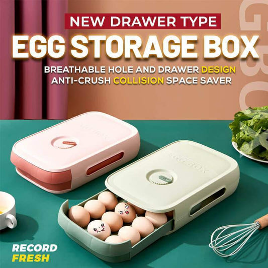 New drawer type egg storage box