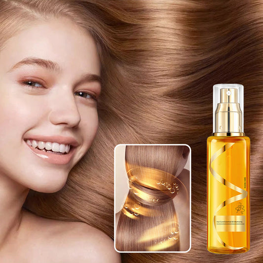 ✨- Moisturizing and strengthening silky hair oil